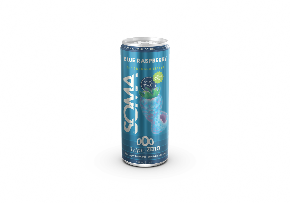 Soma Blue Raspberry Triple Zero 3D can render